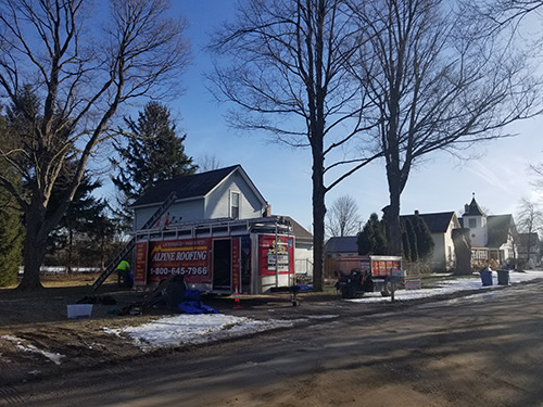 Alpine Roofing Complete, Inc. 1695 S Ortonville Rd #100, Ortonville Michigan 48462