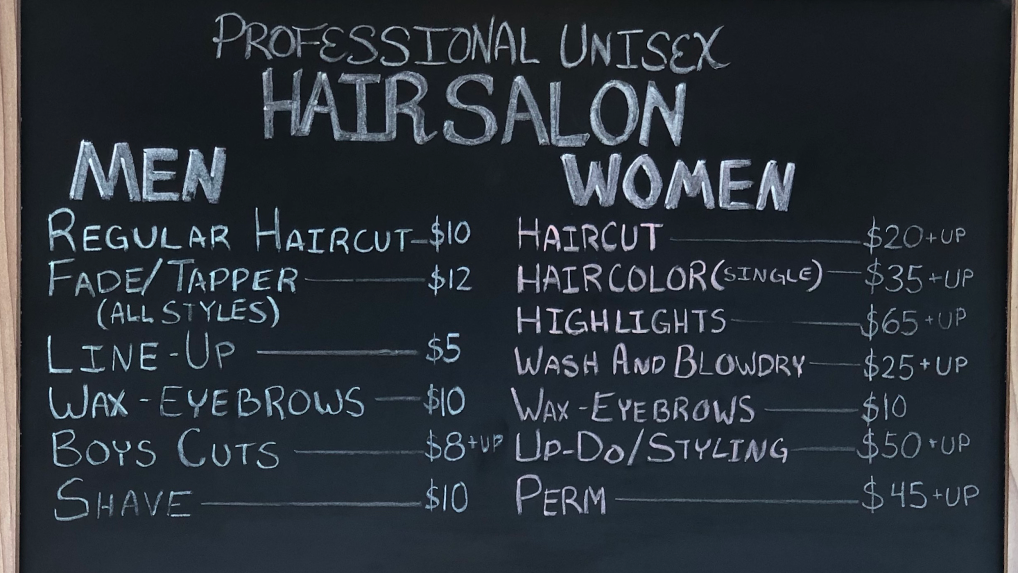 Professional Hair Salon