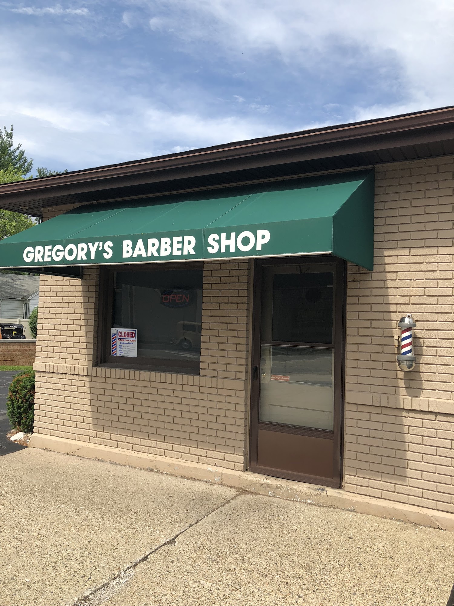 Gregory's Barber & Styling 201 E Chicago Blvd, Tecumseh Michigan 49286