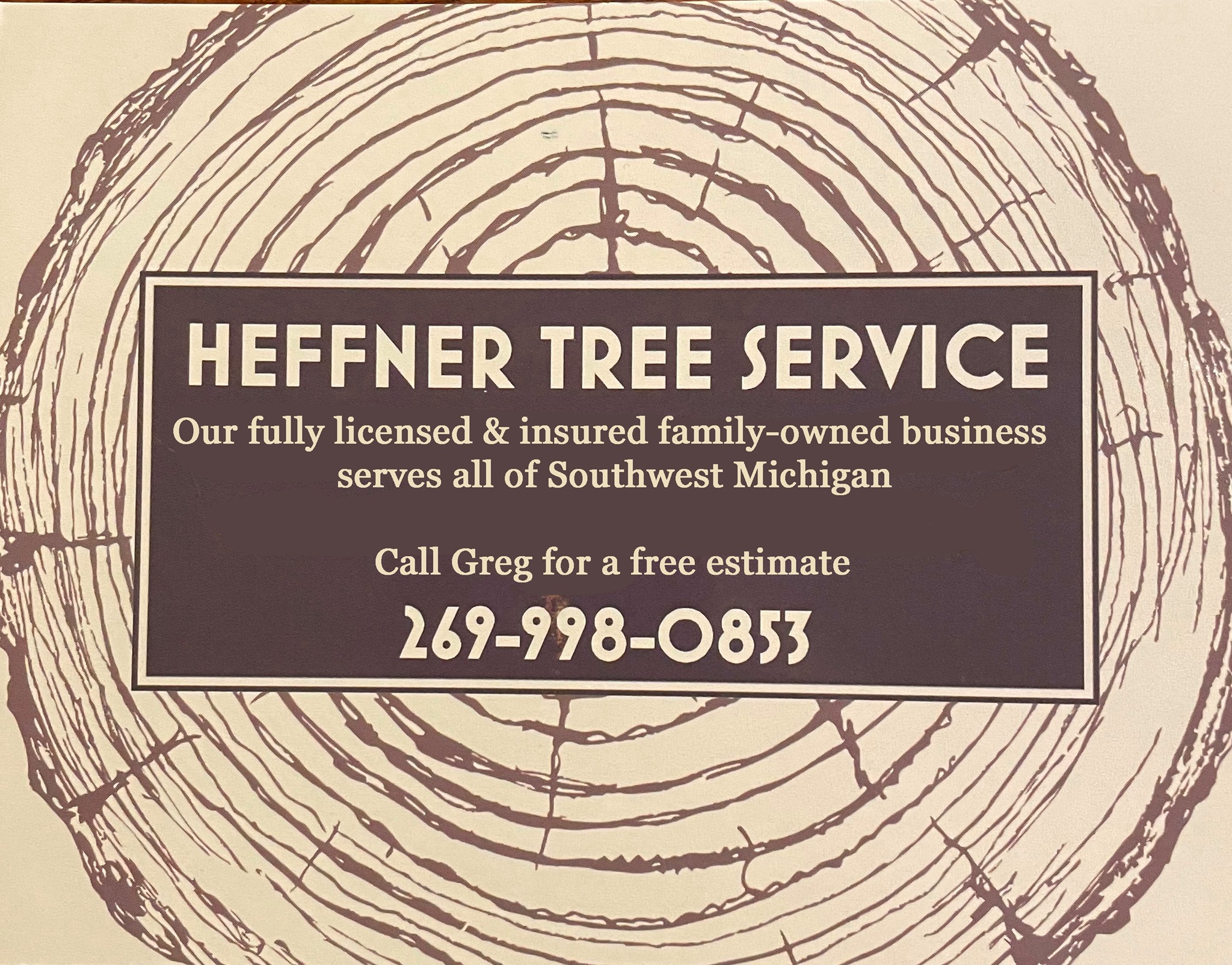 Heffner Tree Services 10138 Harder Rd, Three Rivers Michigan 49093