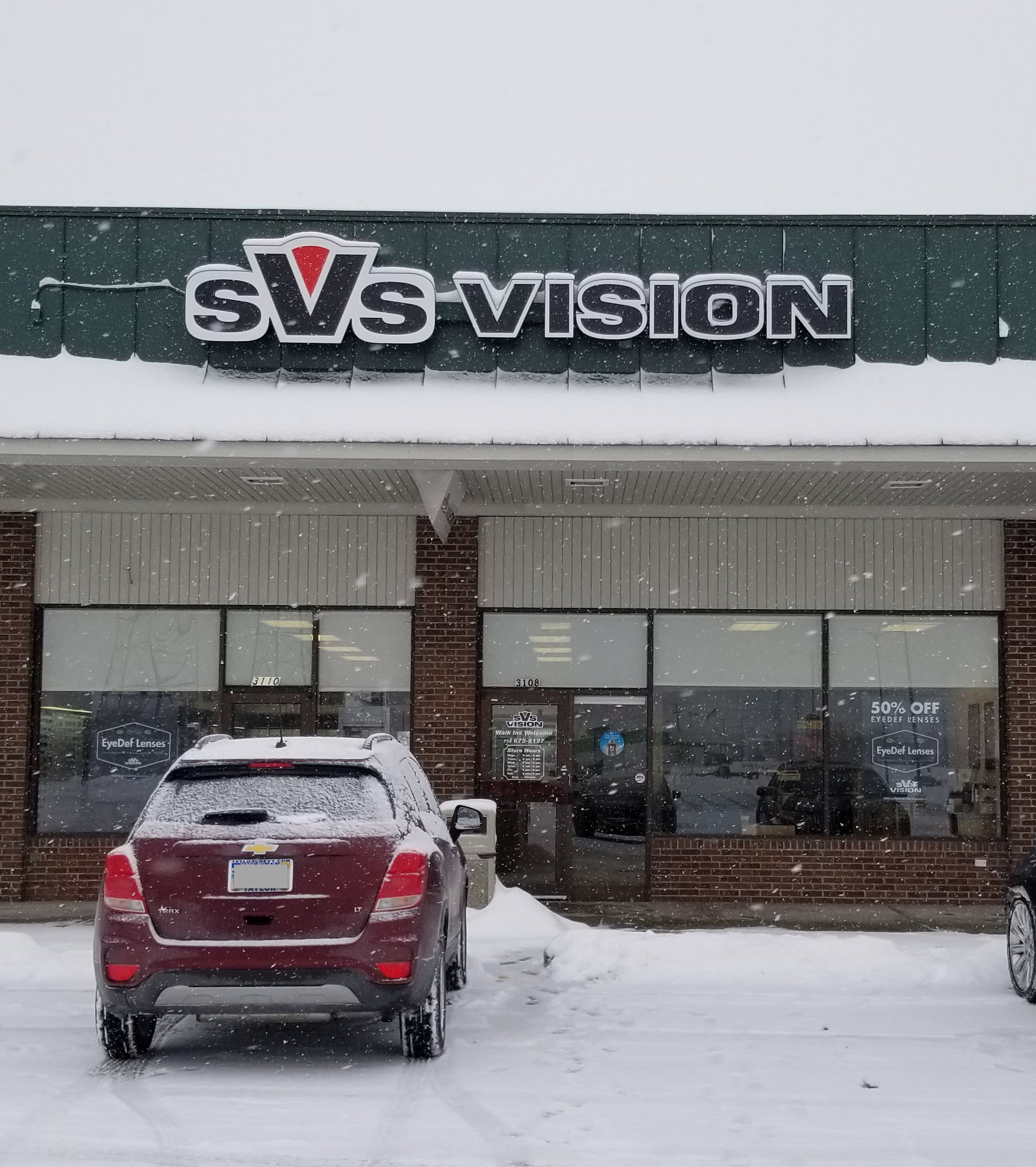 SVS Vision Optical Centers 20340 West Rd, Woodhaven Michigan 48183