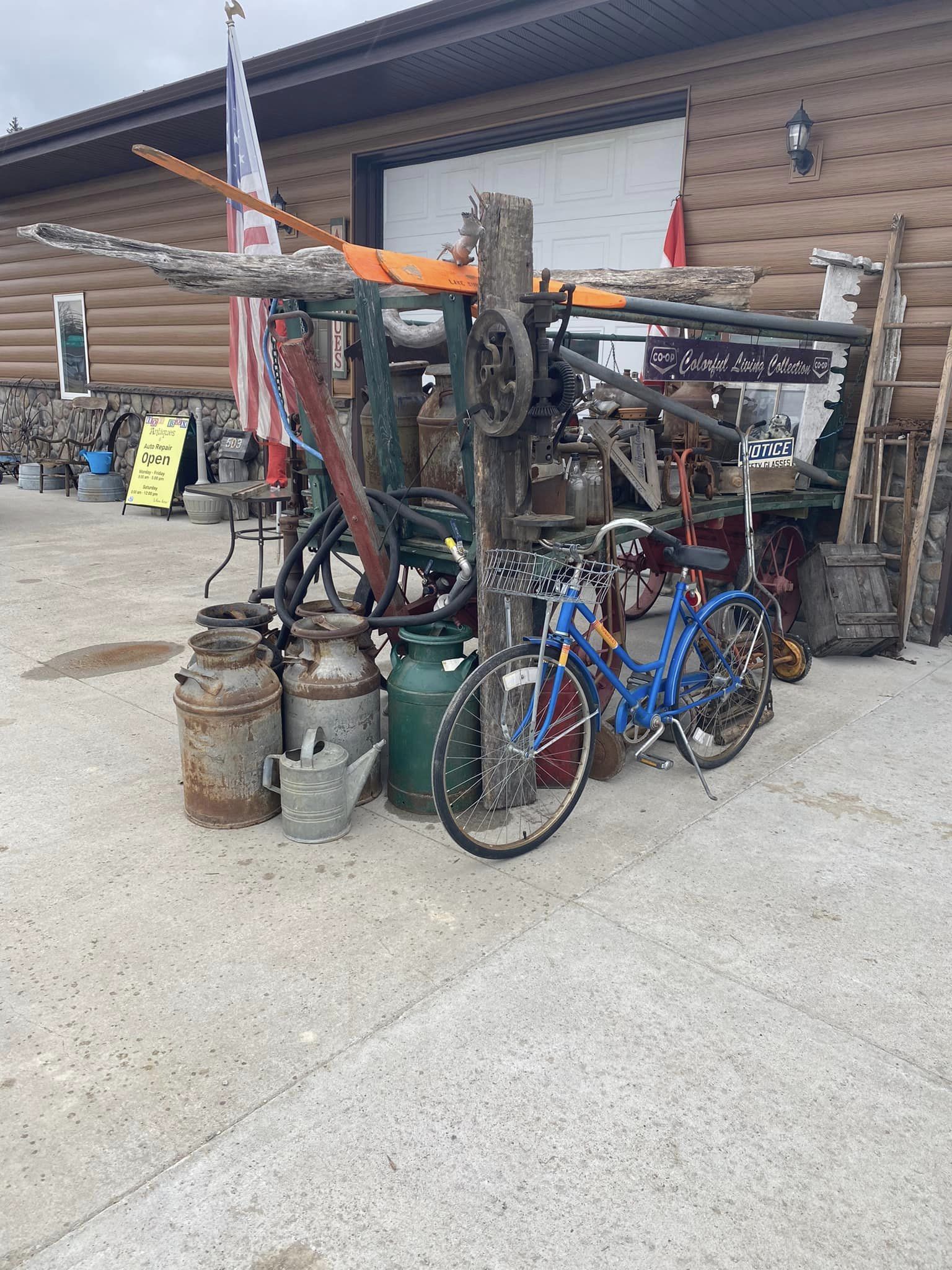 Toy Box Antiques & Auto Repair 503 1st St SW, Baudette Minnesota 56623