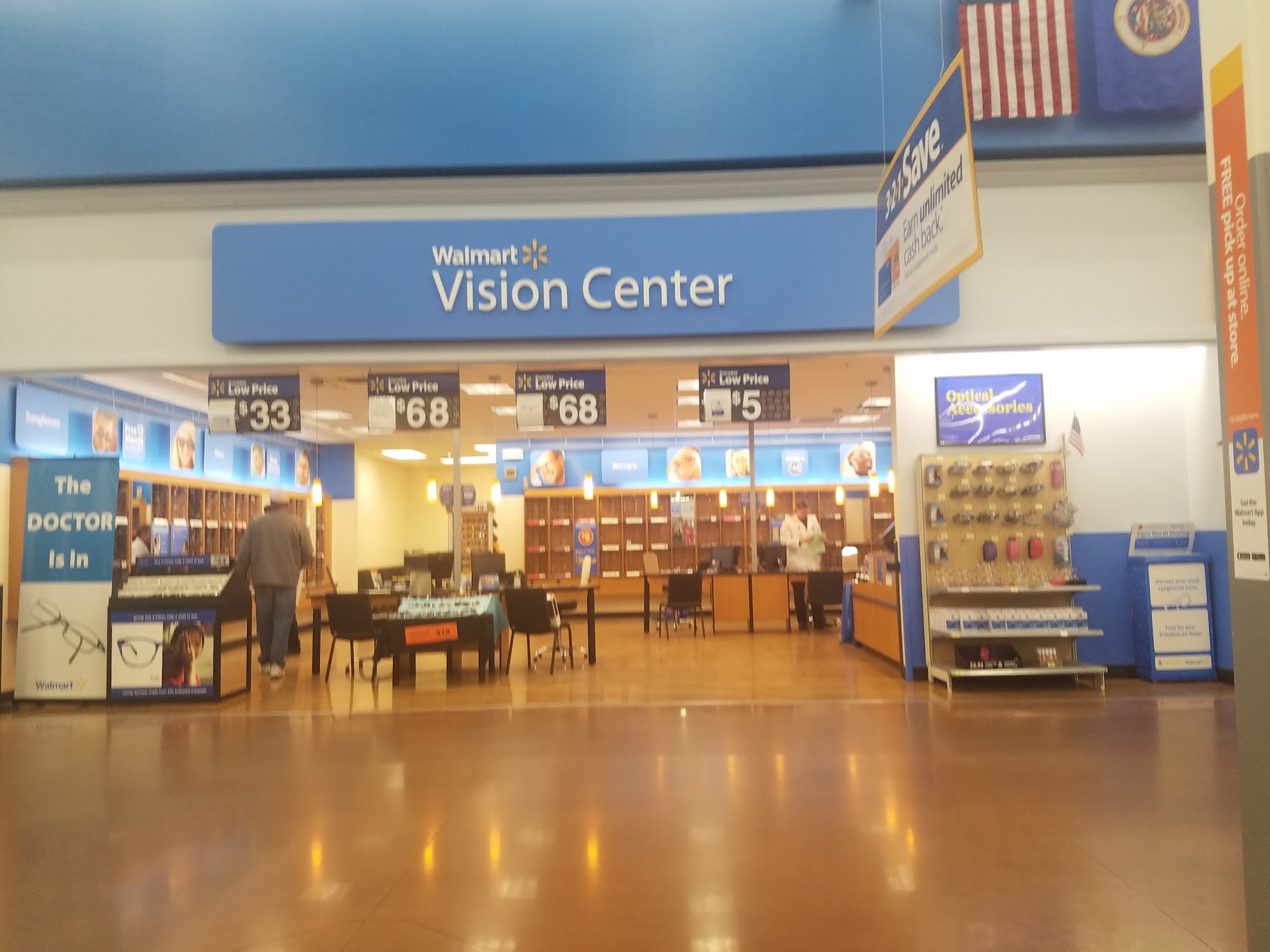 Walmart Vision & Glasses 415 34th St N, Dilworth Minnesota 56529