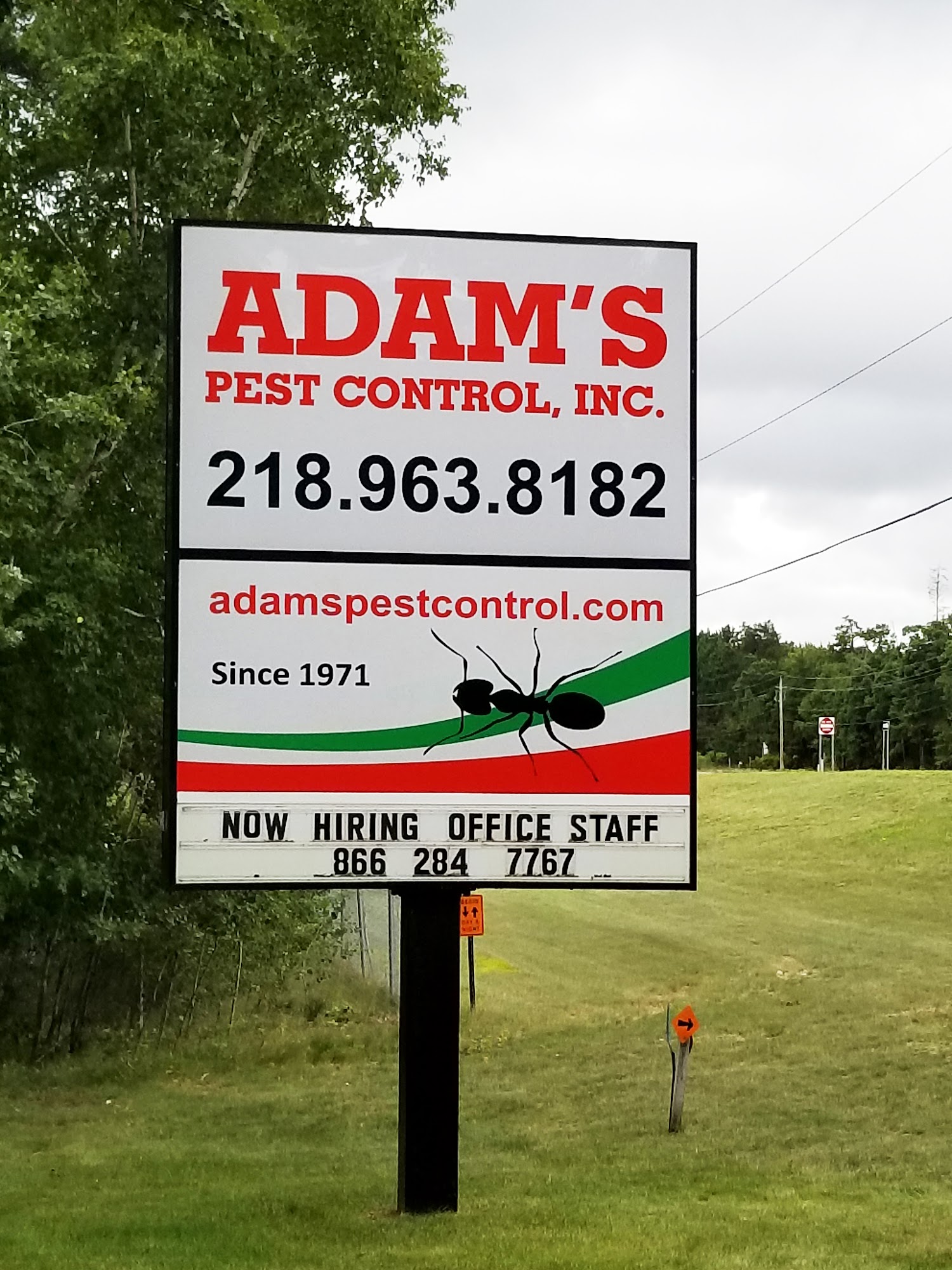 Adam's Pest Control 23973 Hazelwood Dr S Suite 200, Nisswa Minnesota 56468