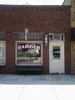Barber shop 270 W 4th St, Rush City Minnesota 55069