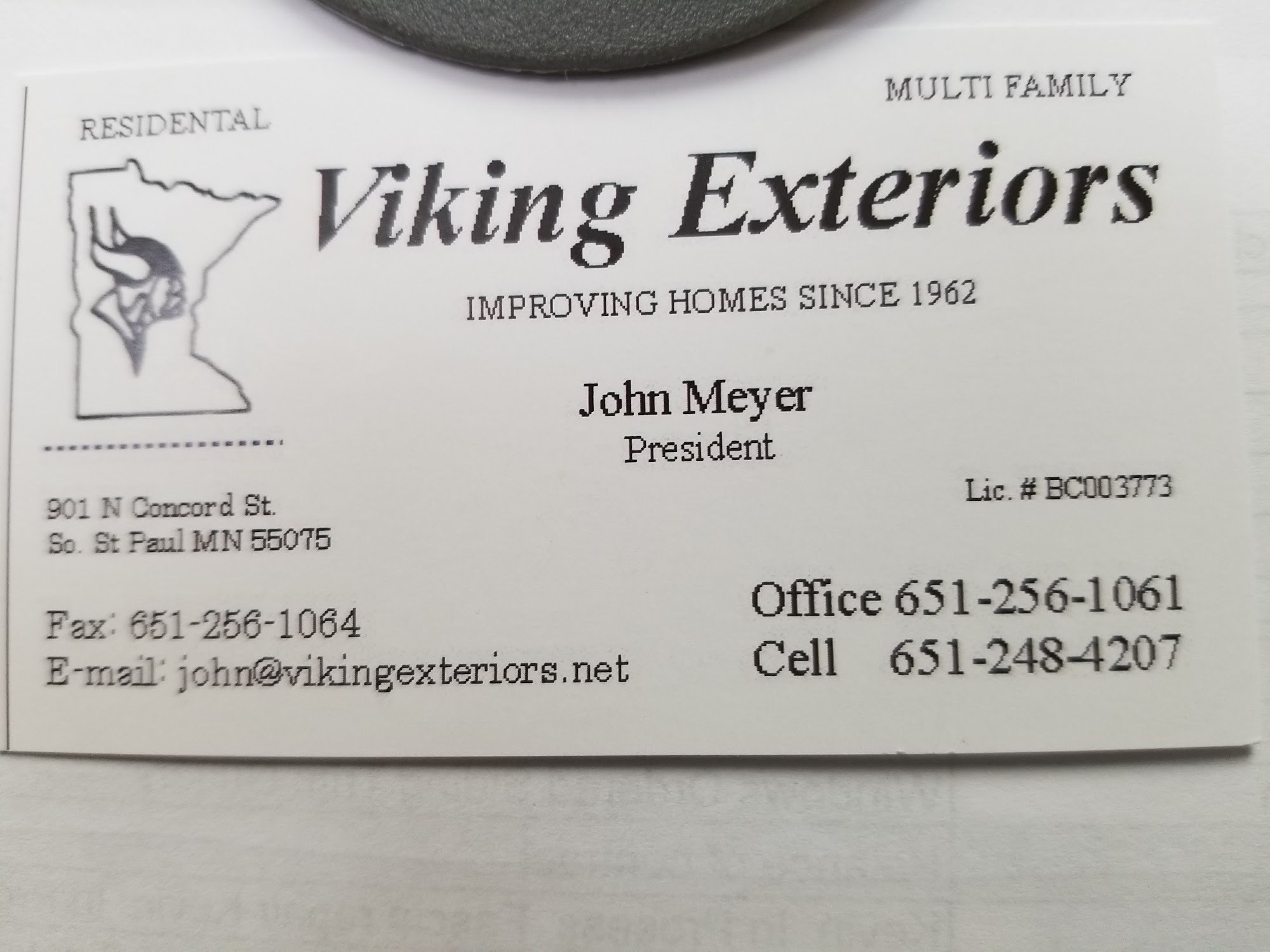 Viking Exteriors 901 Concord St N, South St Paul Minnesota 55075