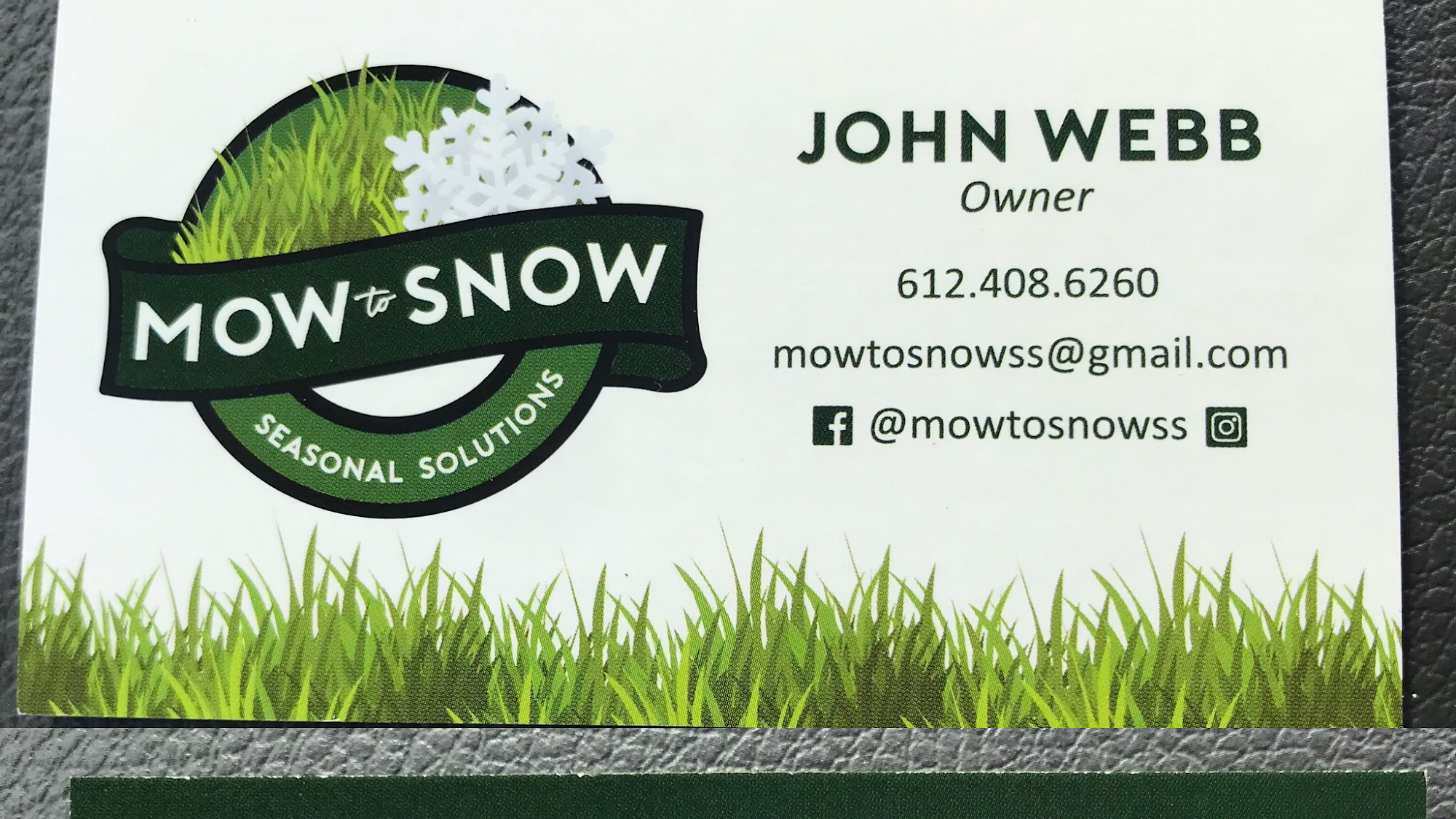 Mow To Snow Seasonal Solutions
