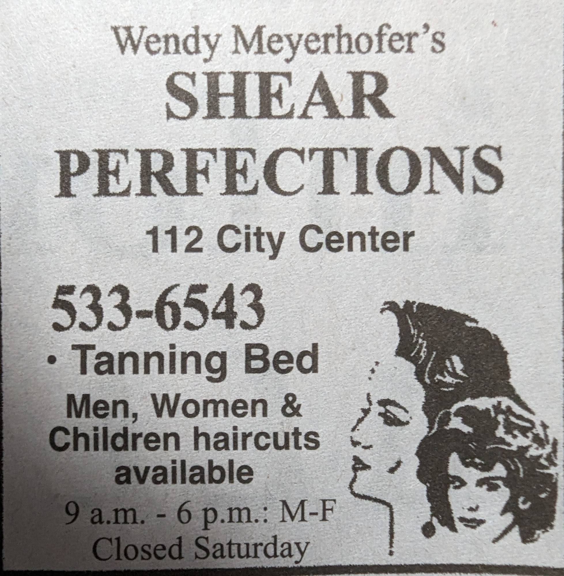 Shear Perfections 112 S Main St, Stewartville Minnesota 55976