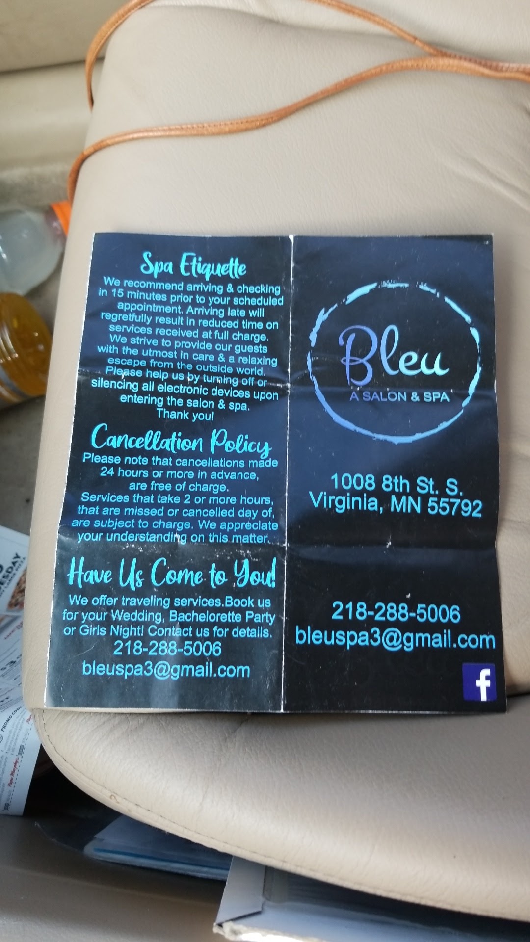 Bleu A Salon & Spa 1008 8th St S, Virginia Minnesota 55792