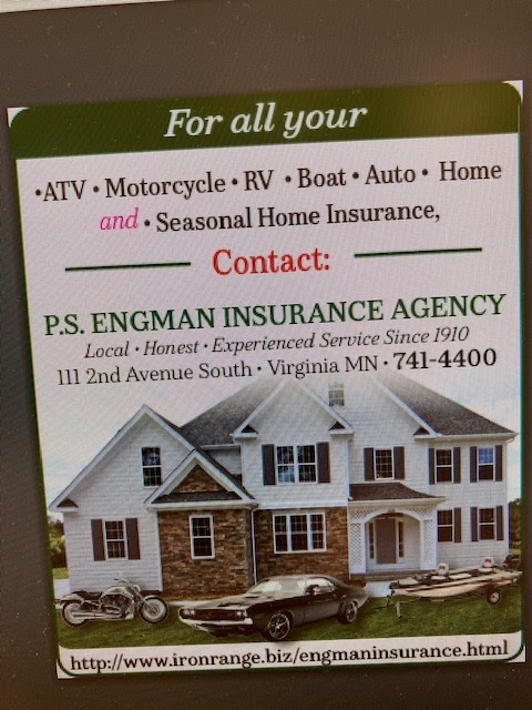 Engman Insurance Agency 111 S 2nd Ave W, Virginia Minnesota 55792