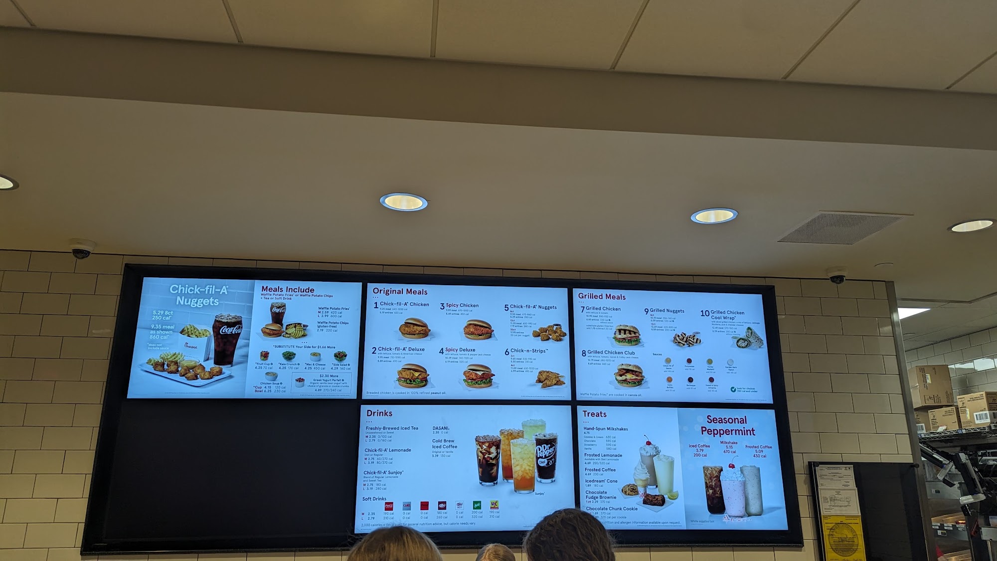 Chick-fil-A Menu