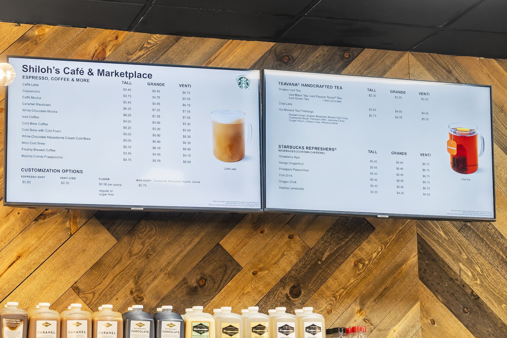 Shiloh's Cafe & Marketplace Menu