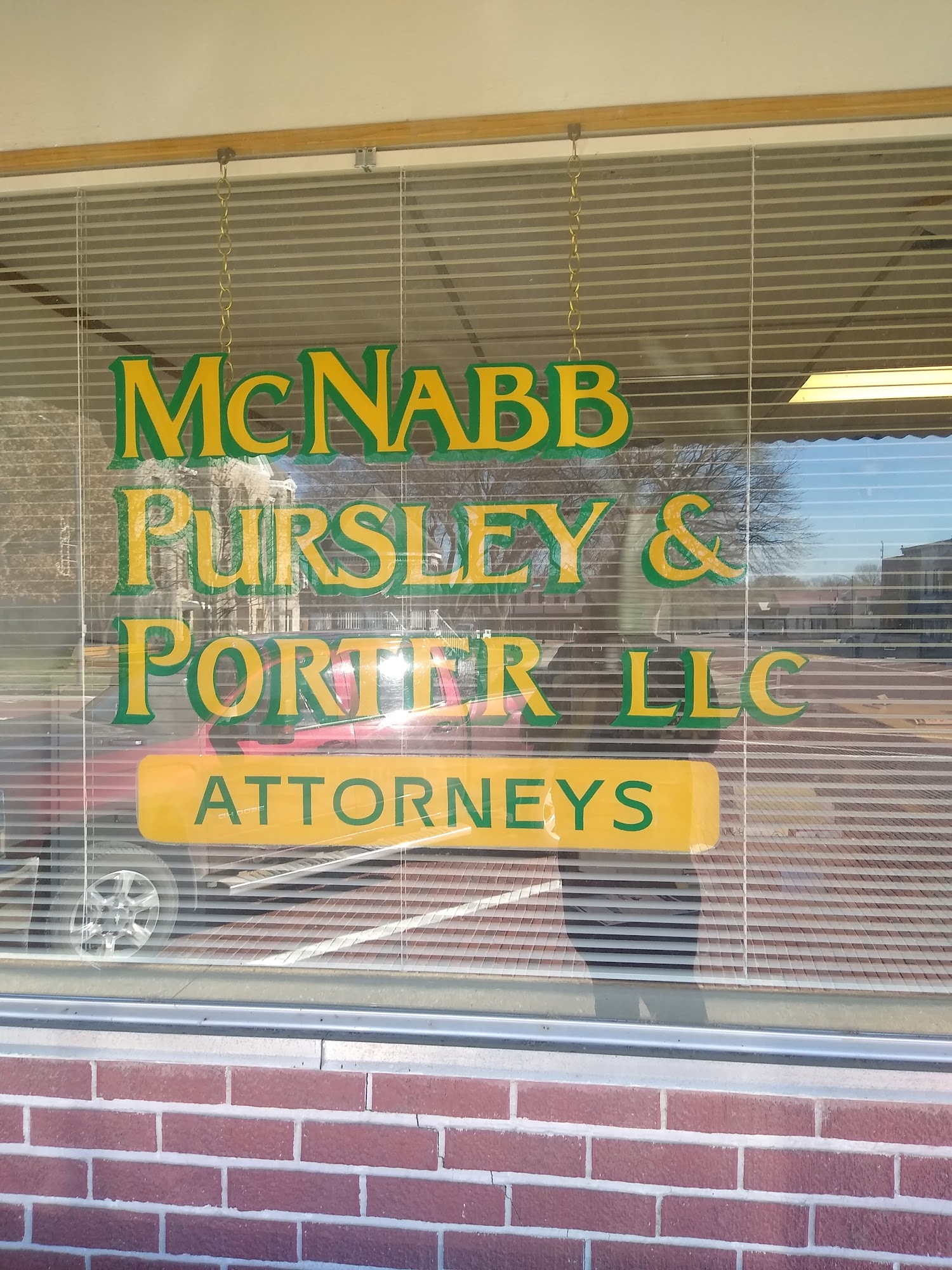 Mc Nabb Pursley & Porter, LLC 1 N Main St, Butler Missouri 64730
