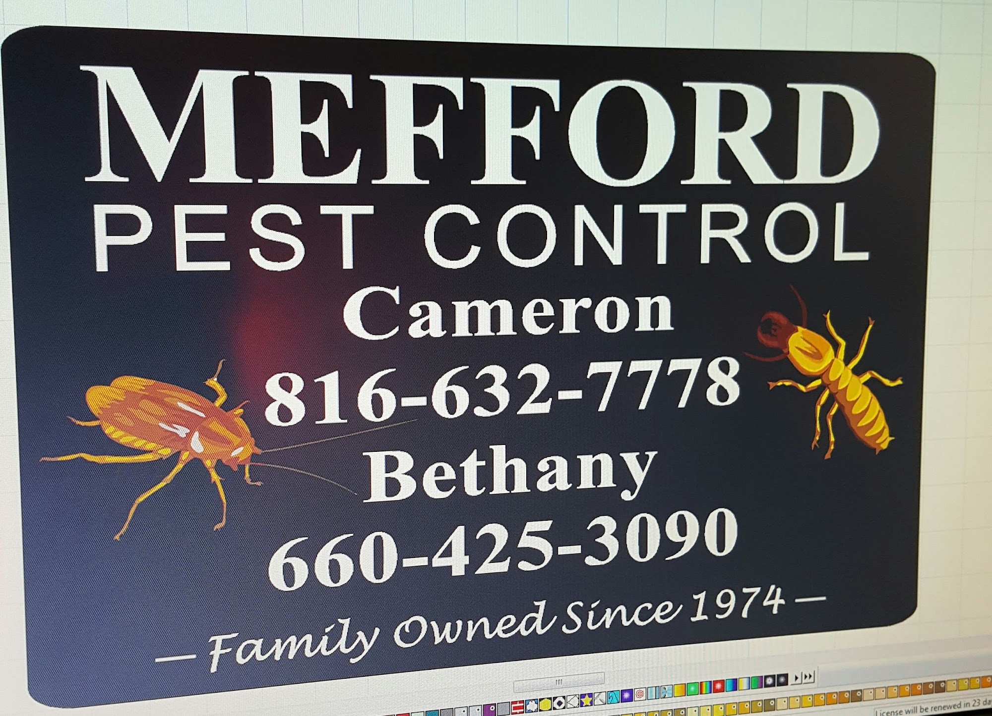 Mefford Pest Control 605 N Walnut St, Cameron Missouri 64429