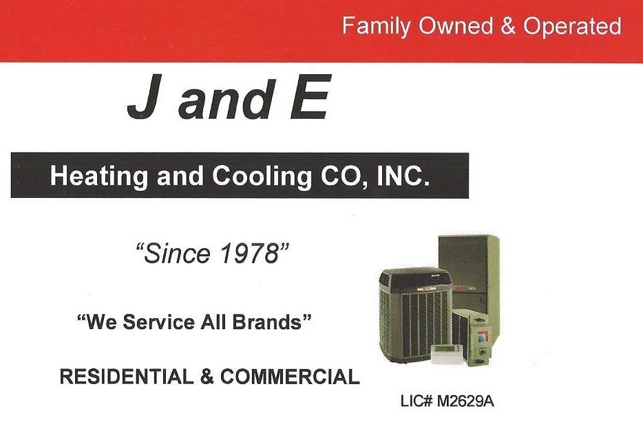 J and E Heating & Cooling Co. 127 Mulberry St, Foristell Missouri 63348