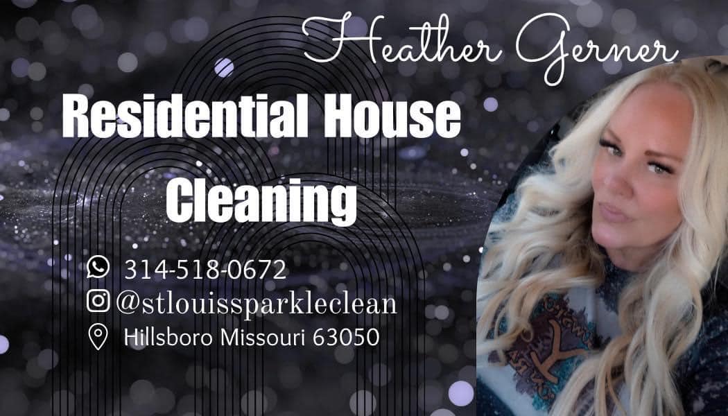 St Louis Sparkle Clean LLC 623 Louisbourg Dr, Hillsboro Missouri 63050