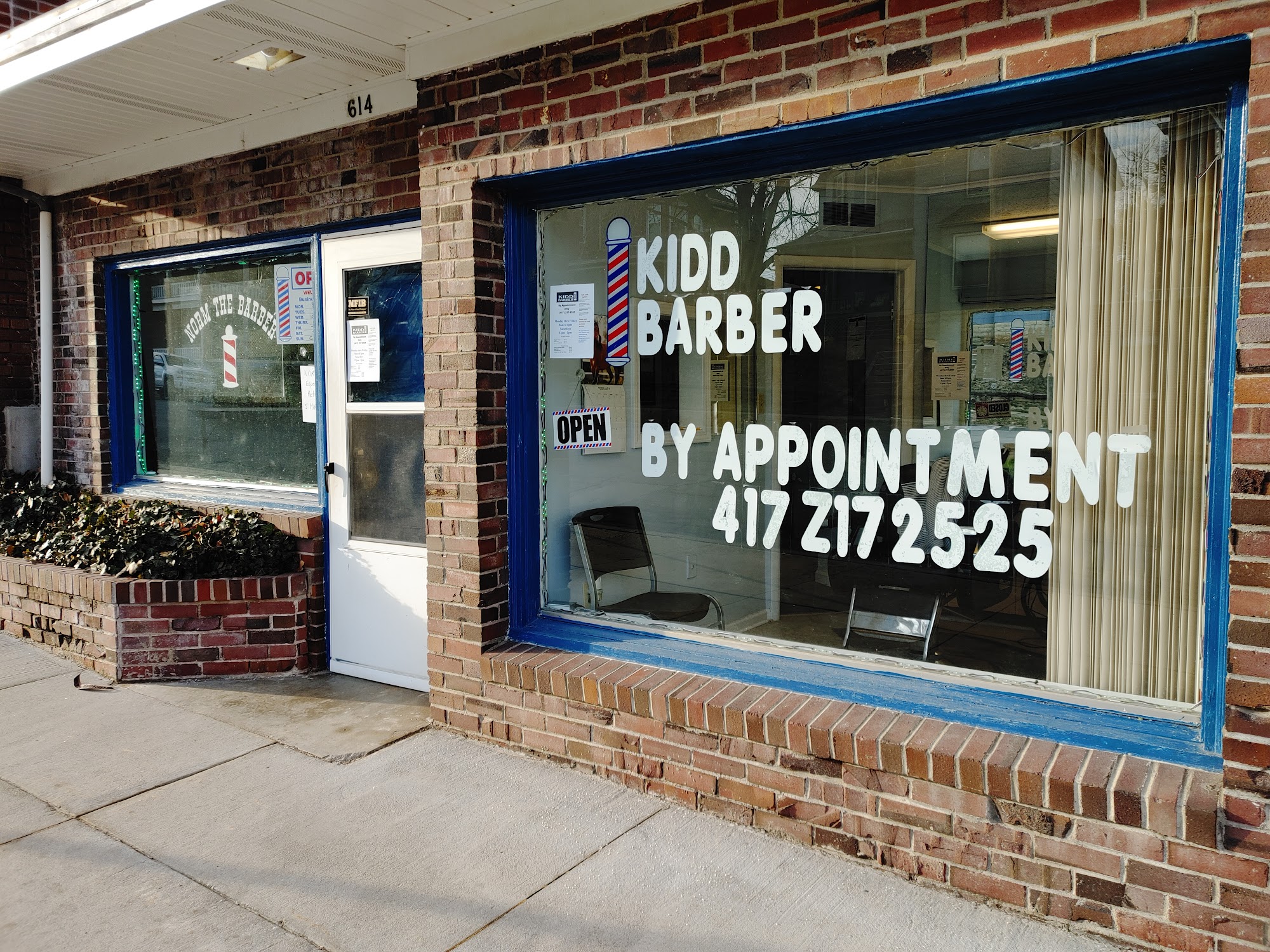Norm the Barber and Kidd Barber