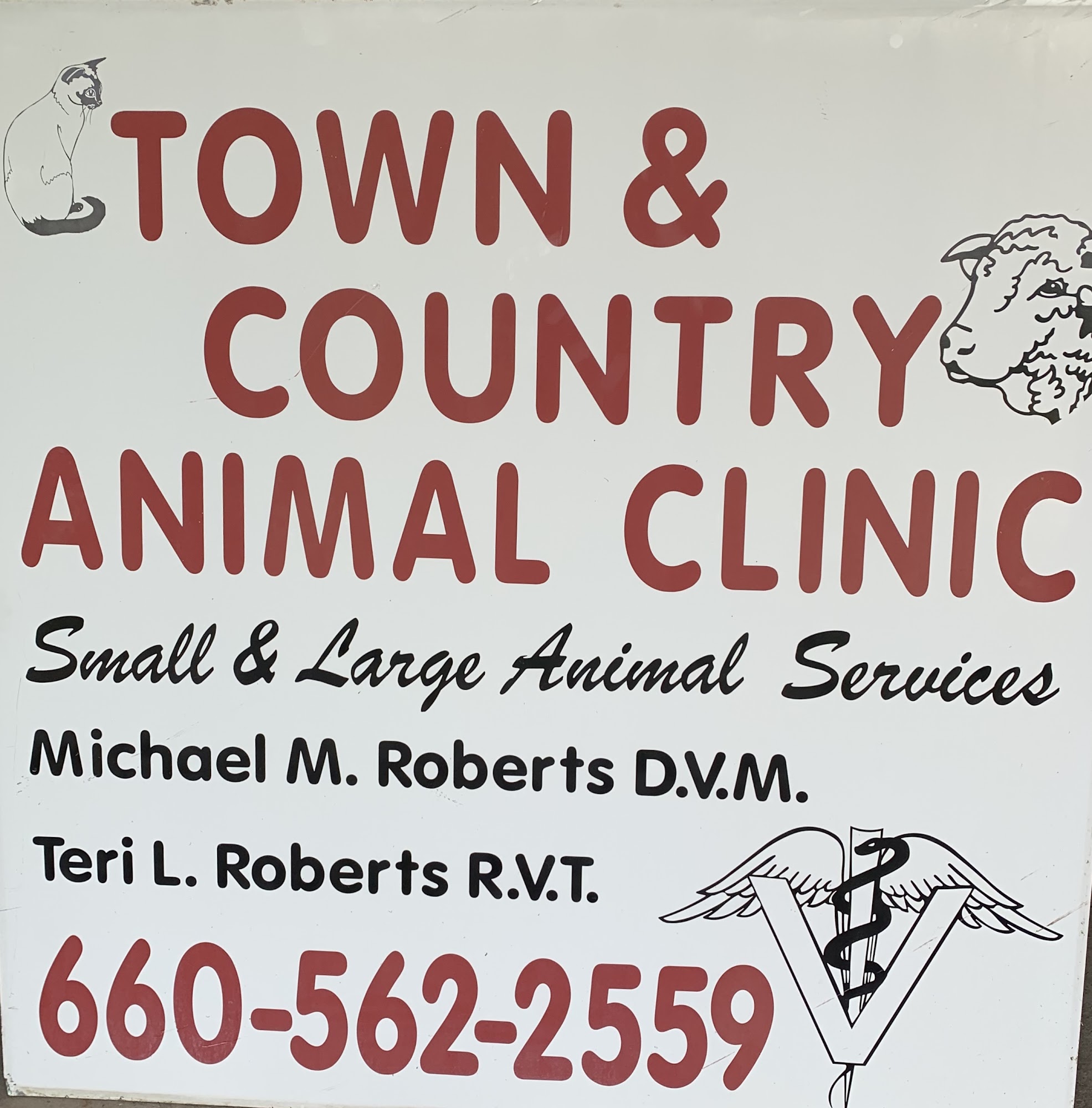 Town and Country Animal Clinic- Veterinarian 27595 State Hwy CC, Maryville Missouri 64468