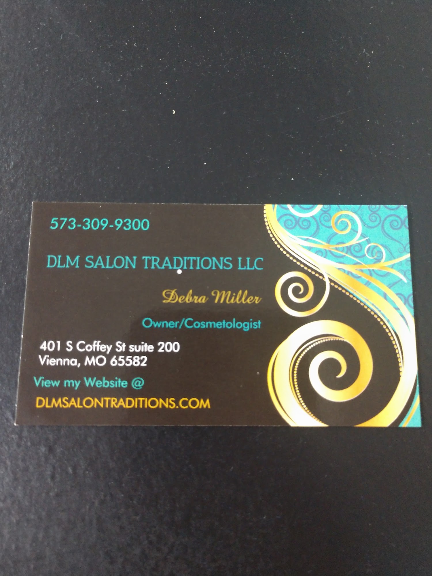DLM Salon Traditions LLC 401 S Coffey St, Vienna Missouri 65582