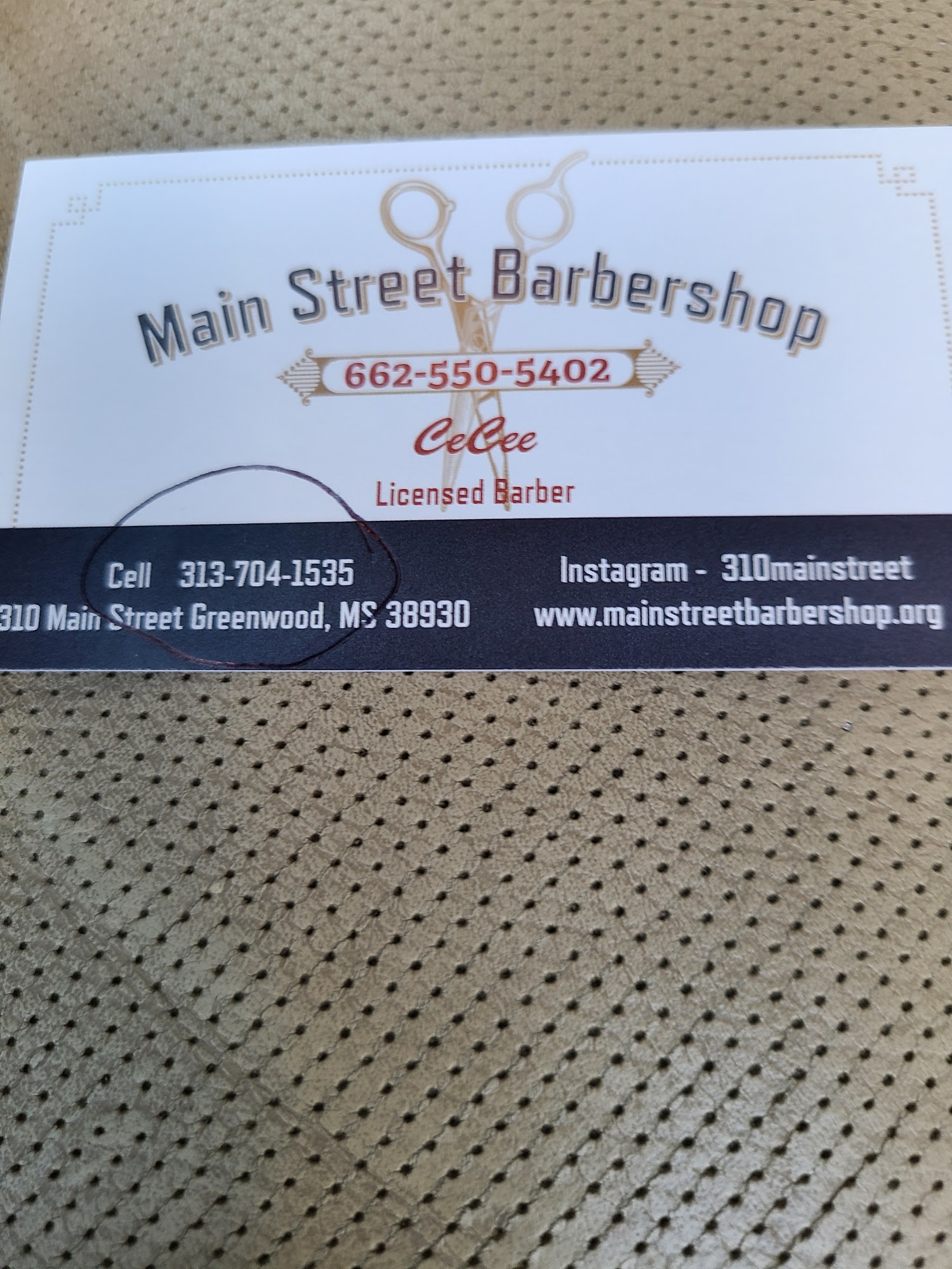 Main Street Barbershop 310 Main St, Greenwood Mississippi 38930