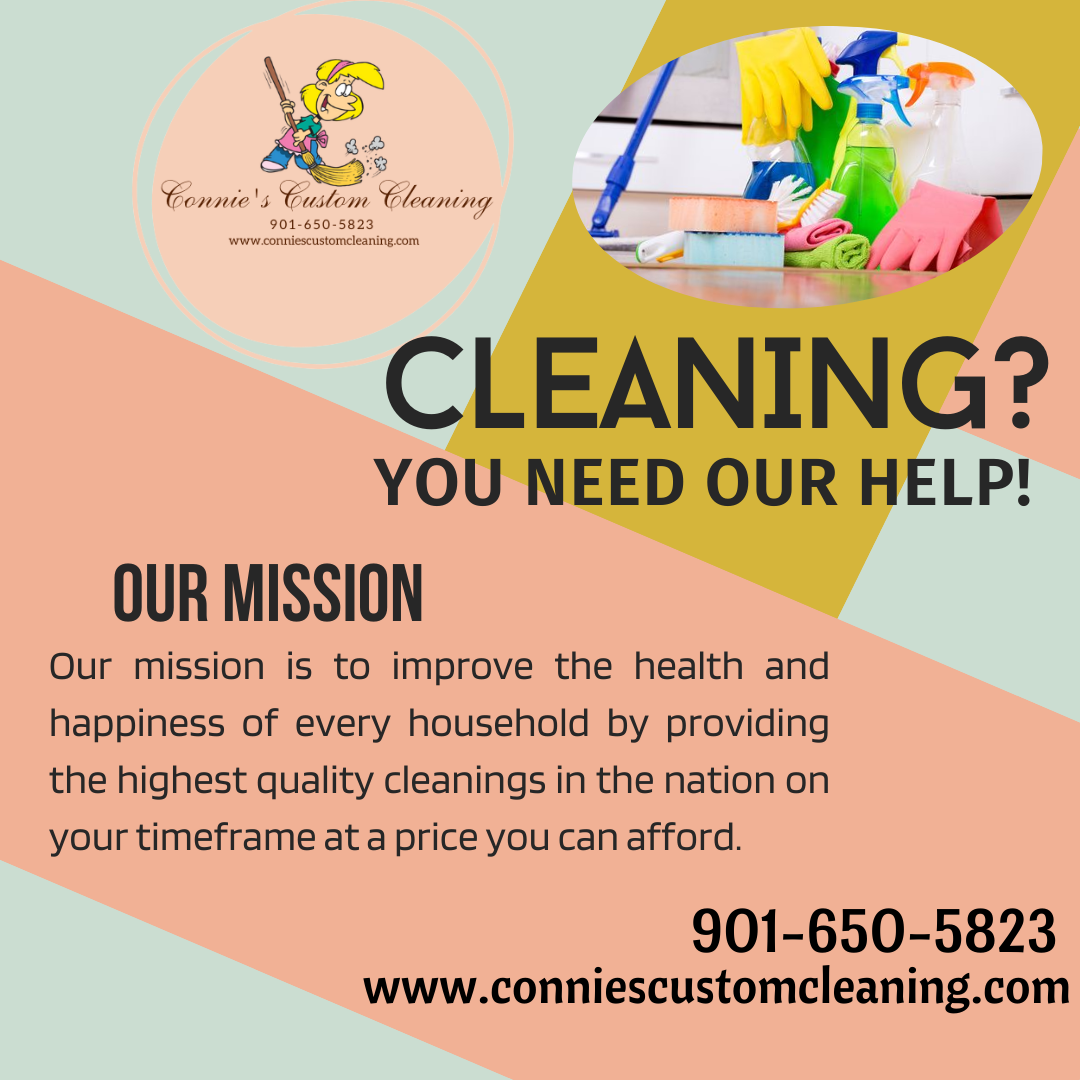 Connie's Custom Cleaning 1691 Thomas St, Horn Lake Mississippi 38637