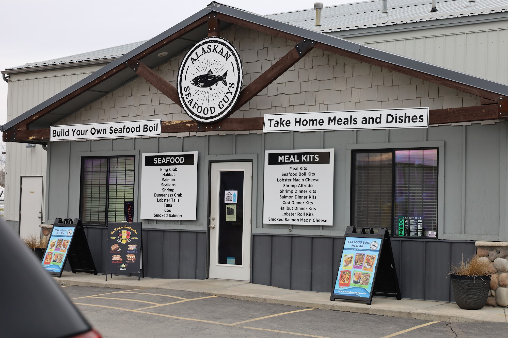 Alaskan Seafood Guys Menu