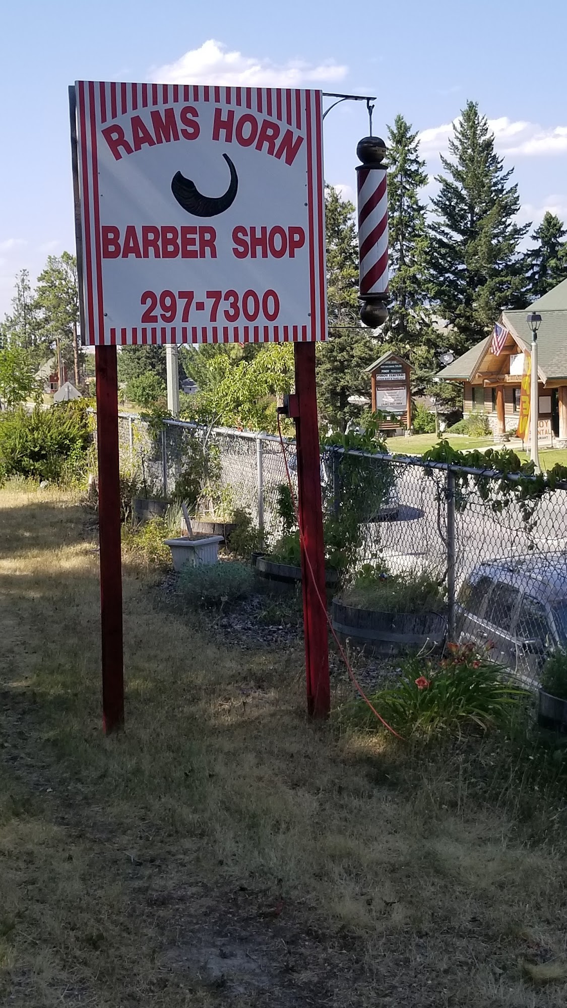 Ram's Horn Barber Shop 517 Dewey Ave, Eureka Montana 59917
