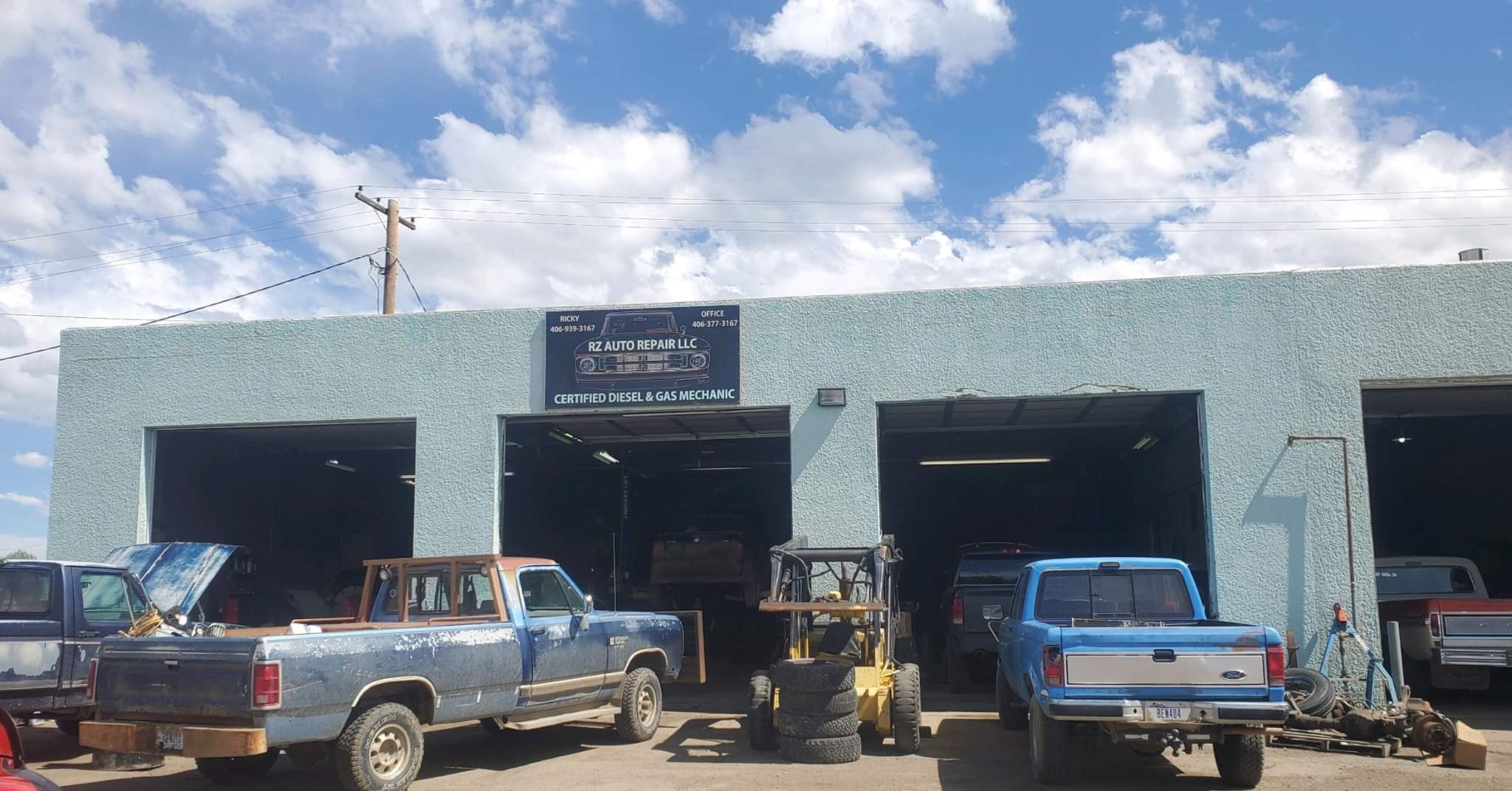 Rz Auto Repair Llc 1016 N Merrill Ave, Glendive Montana 59330