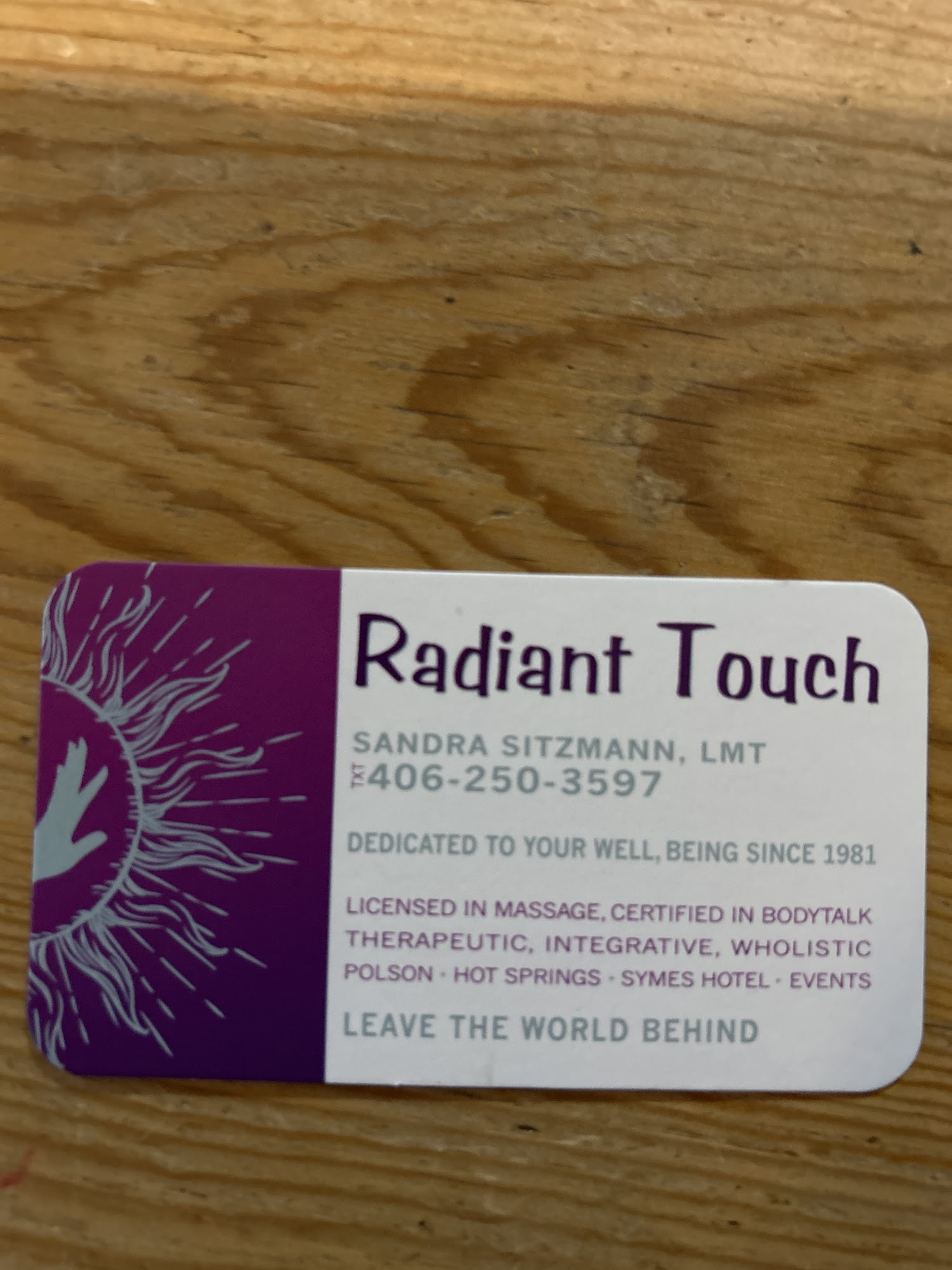 Radiant Touch 205 N Wall St, Hot Springs Montana 59845