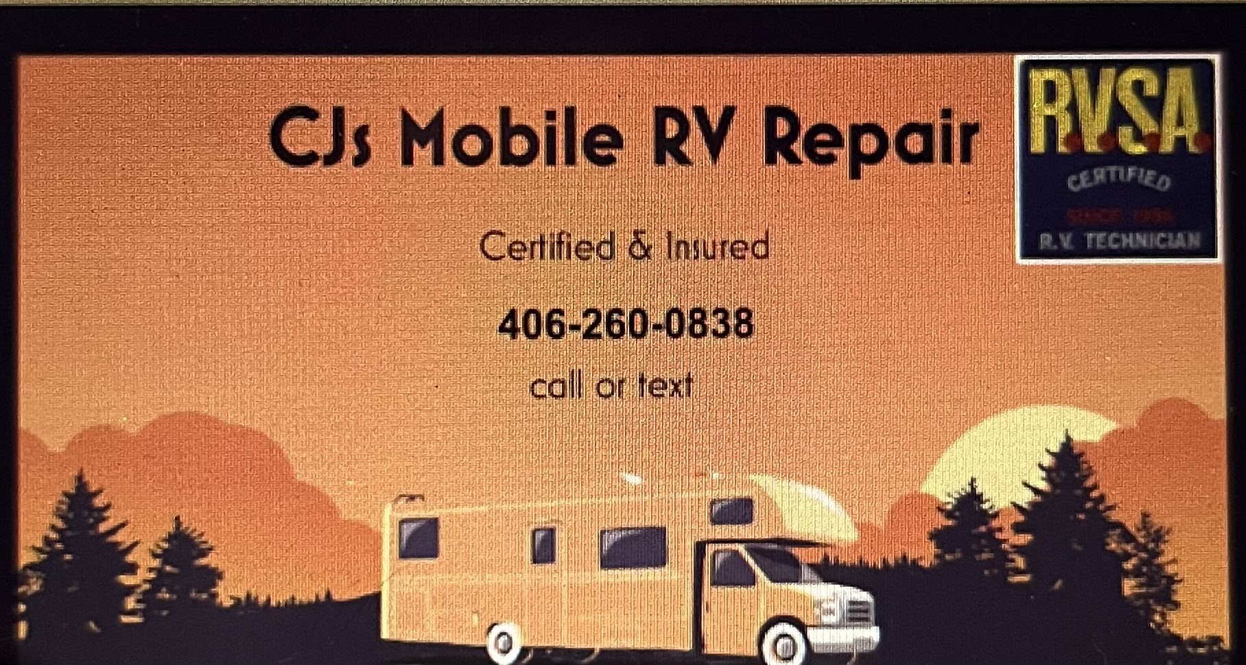 CJs Mobile RV Repair 139 Blue Slide Rd, Thompson Falls Montana 59873