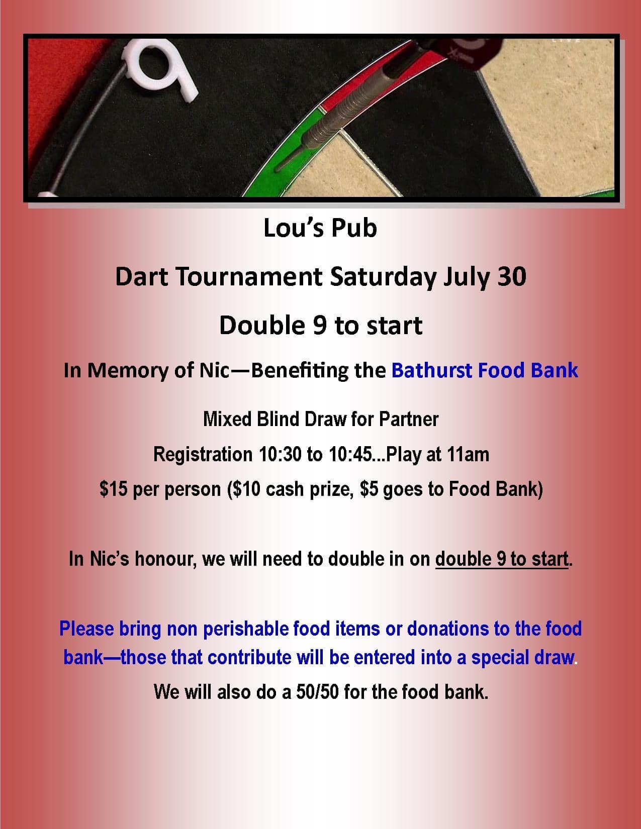 Lou's Pub Menu
