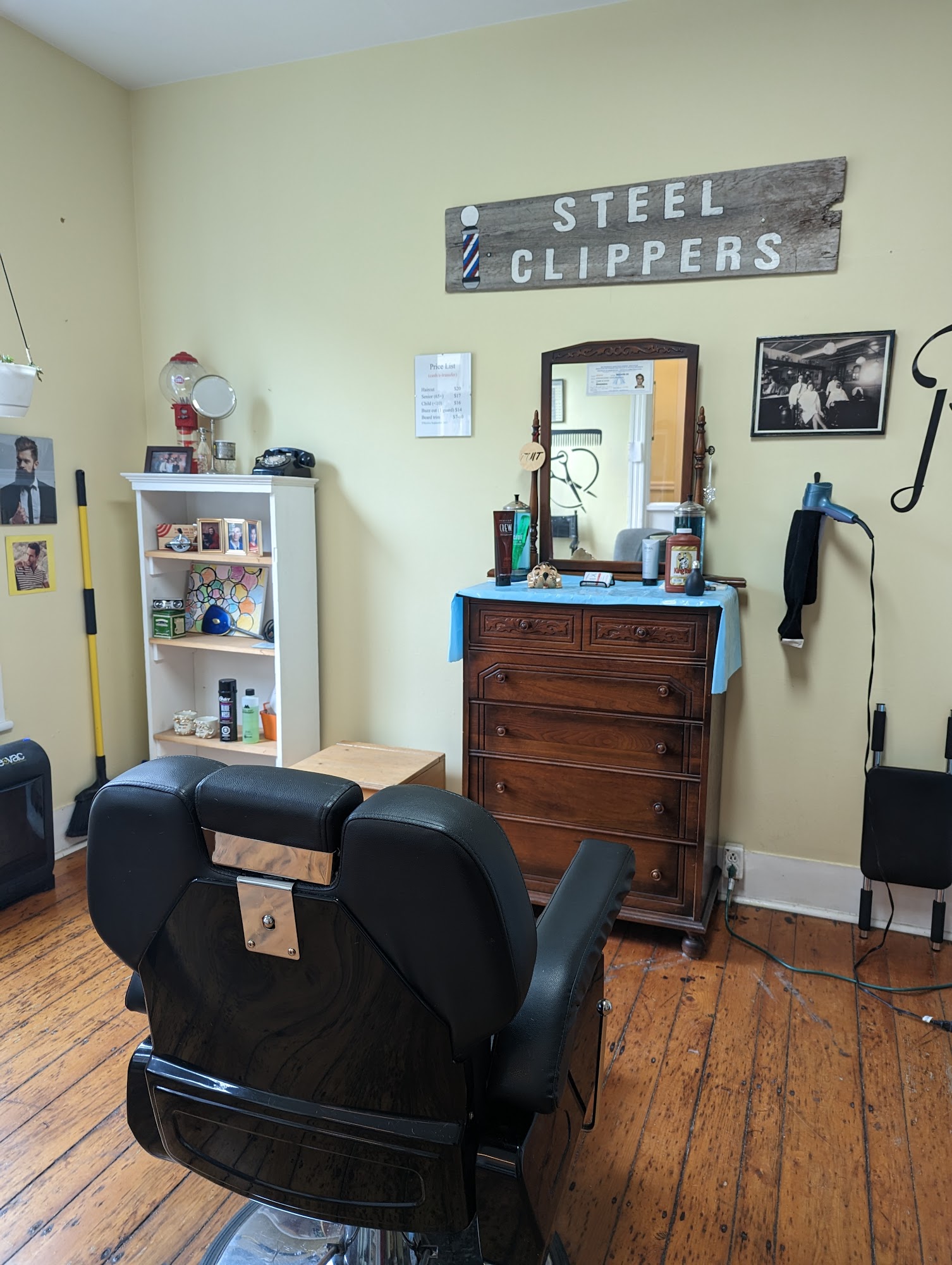 Steel Clippers Barbershop 26 York St, Sackville New Brunswick E4L 4R4