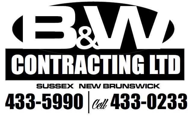 B & W Contracting Ltd. 1 Queen St, Sussex New Brunswick E4E 3W4