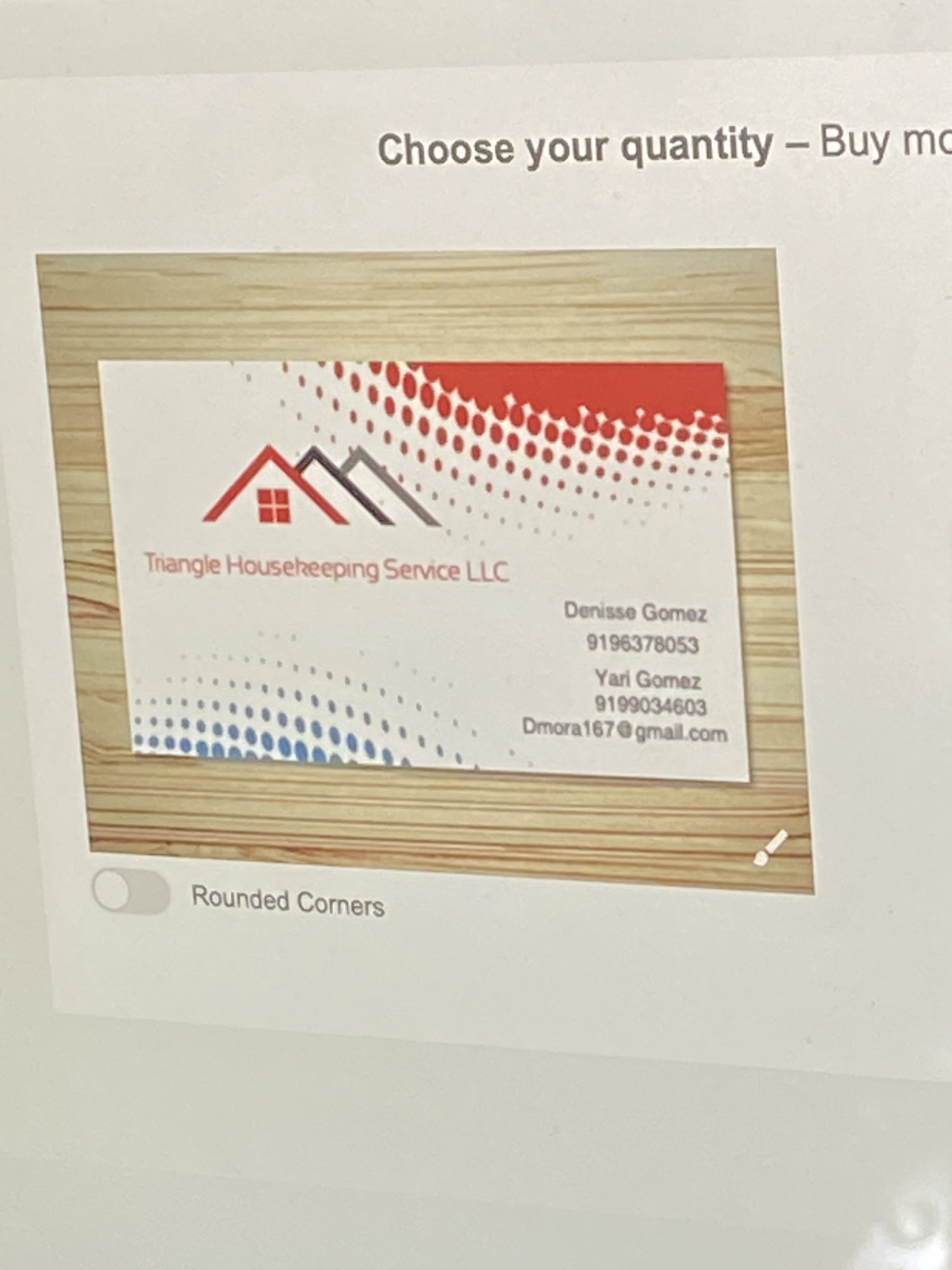 Triangle housekeeping service llc