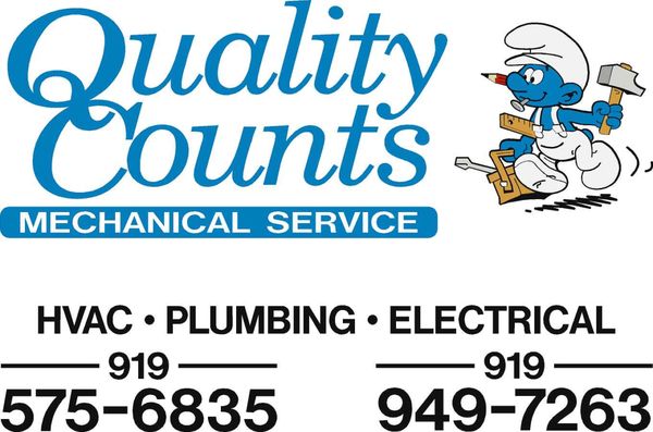 Quality Counts Mechanical Services 601 12th St, Butner North Carolina 27509