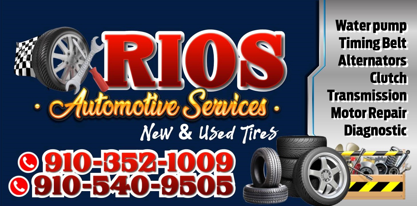 RIOS AUTOMOTIVE SERVICES NEW & USED TIRES 4342 Castle Hayne Rd