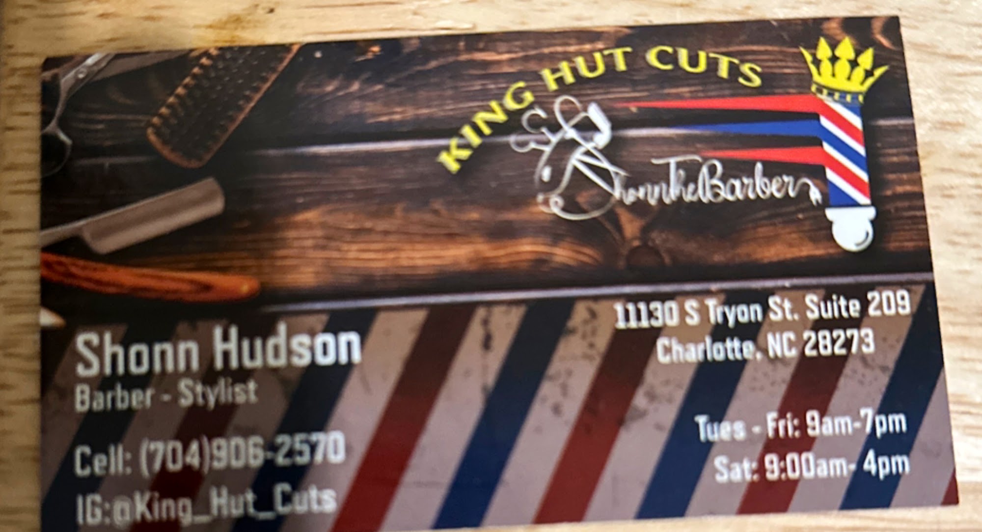 King Hut Cuts