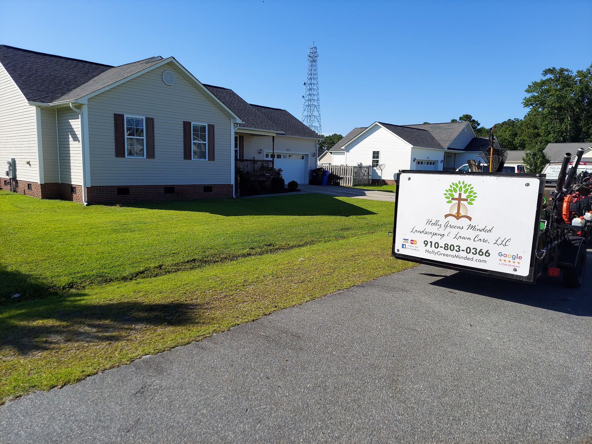 Holly Greens Minded Landscaping & Lawn Care LLC 613 Morris Landing Rd, Holly Ridge North Carolina 28445
