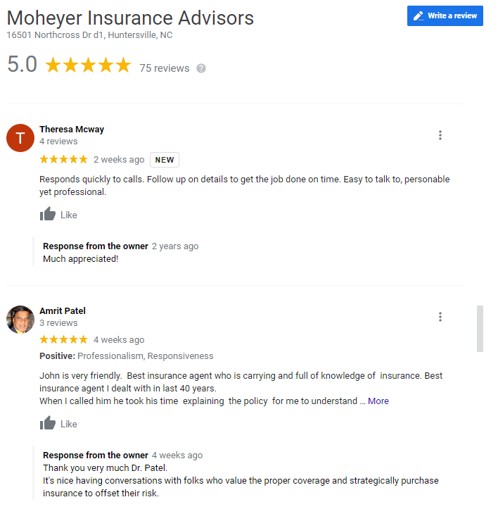 Moheyer Insurance Advisors