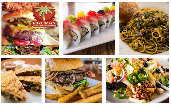 Ruckus Pizza, Pasta, and Spirits