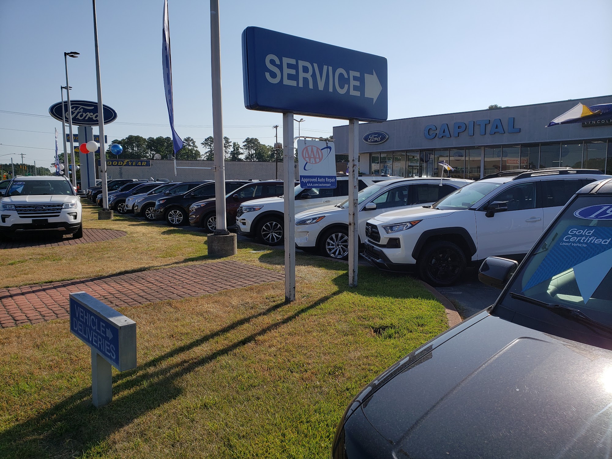 Capital Ford Lincoln of Rocky Mount Service Center