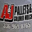 A & J Pallets Inc. & Colored Mulch 121 Anderson Rd, Rural Hall North Carolina 27045