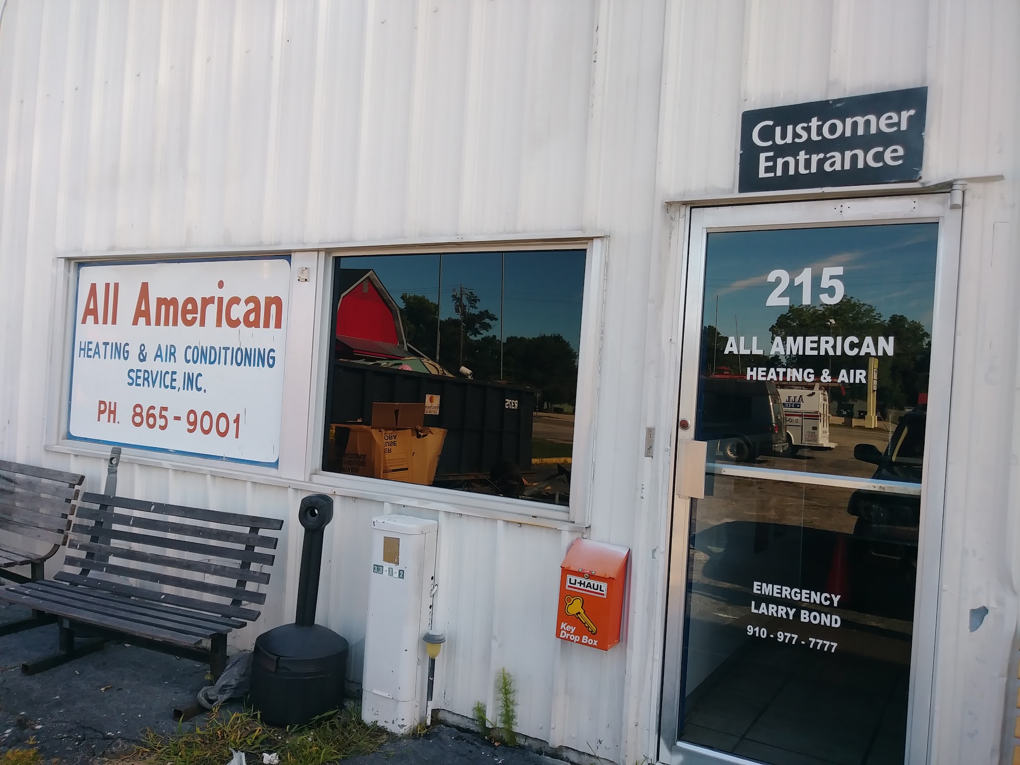 All American Heating and Air Conditioning Services Inc. 215 E Broad St, St Pauls North Carolina 28384