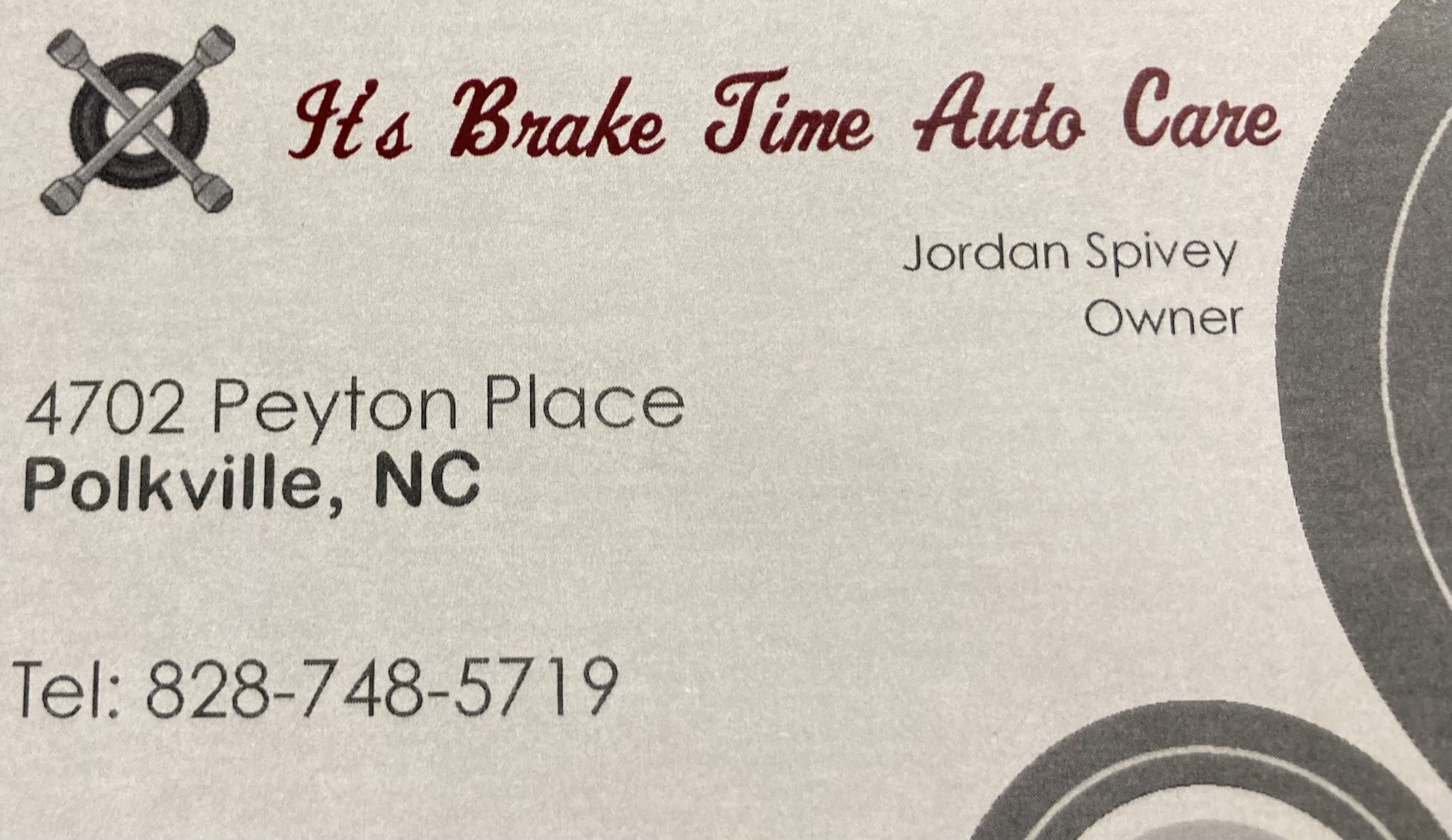 It’s Brake Time Auto Care
