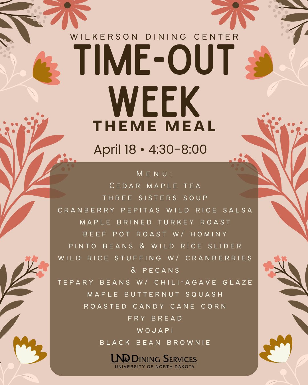 Wilkerson Dining Center Menu