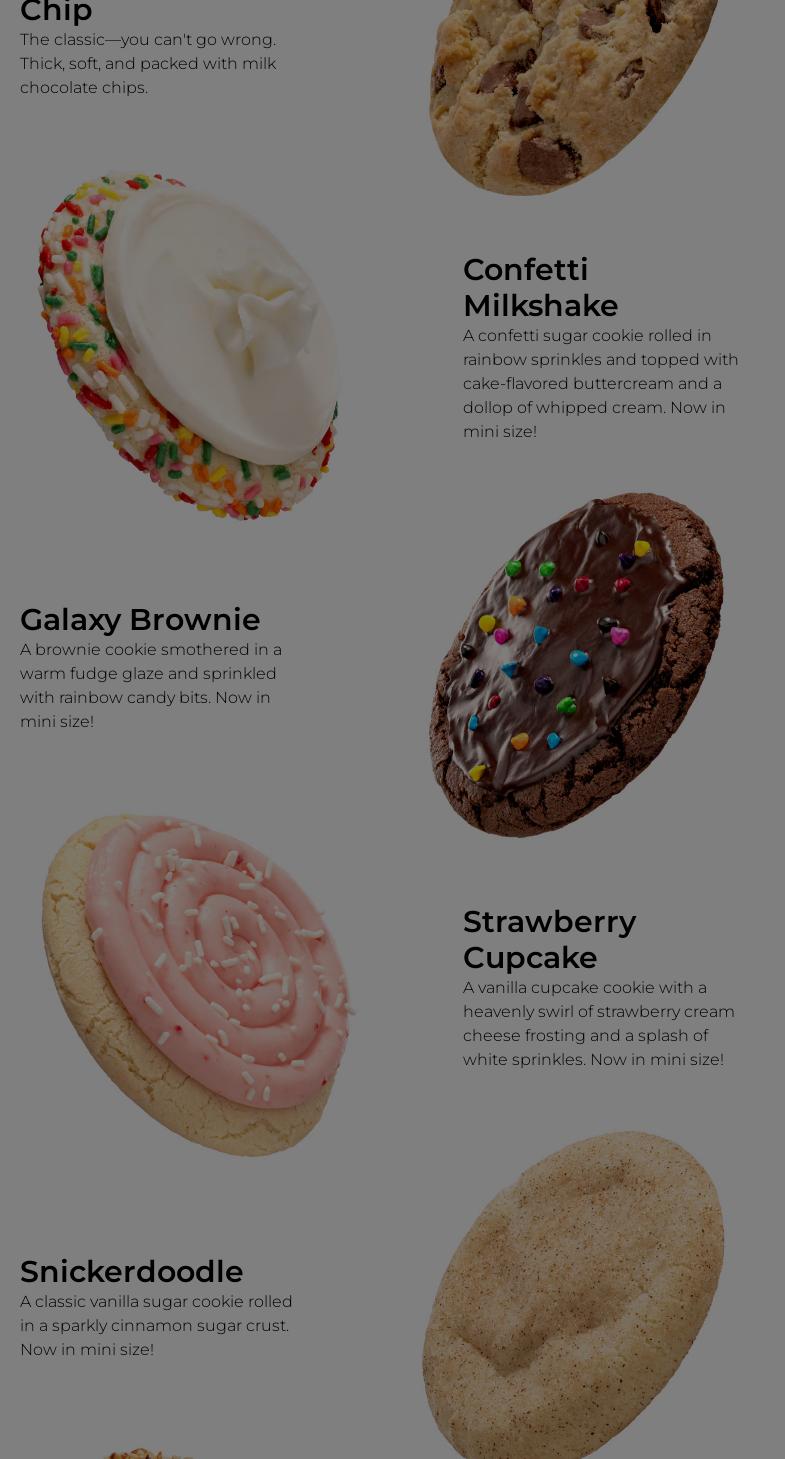 Crumbl - Grand Forks Menu