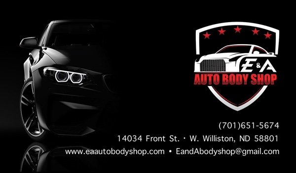 E&A Auto Body Shop. Williston, ND