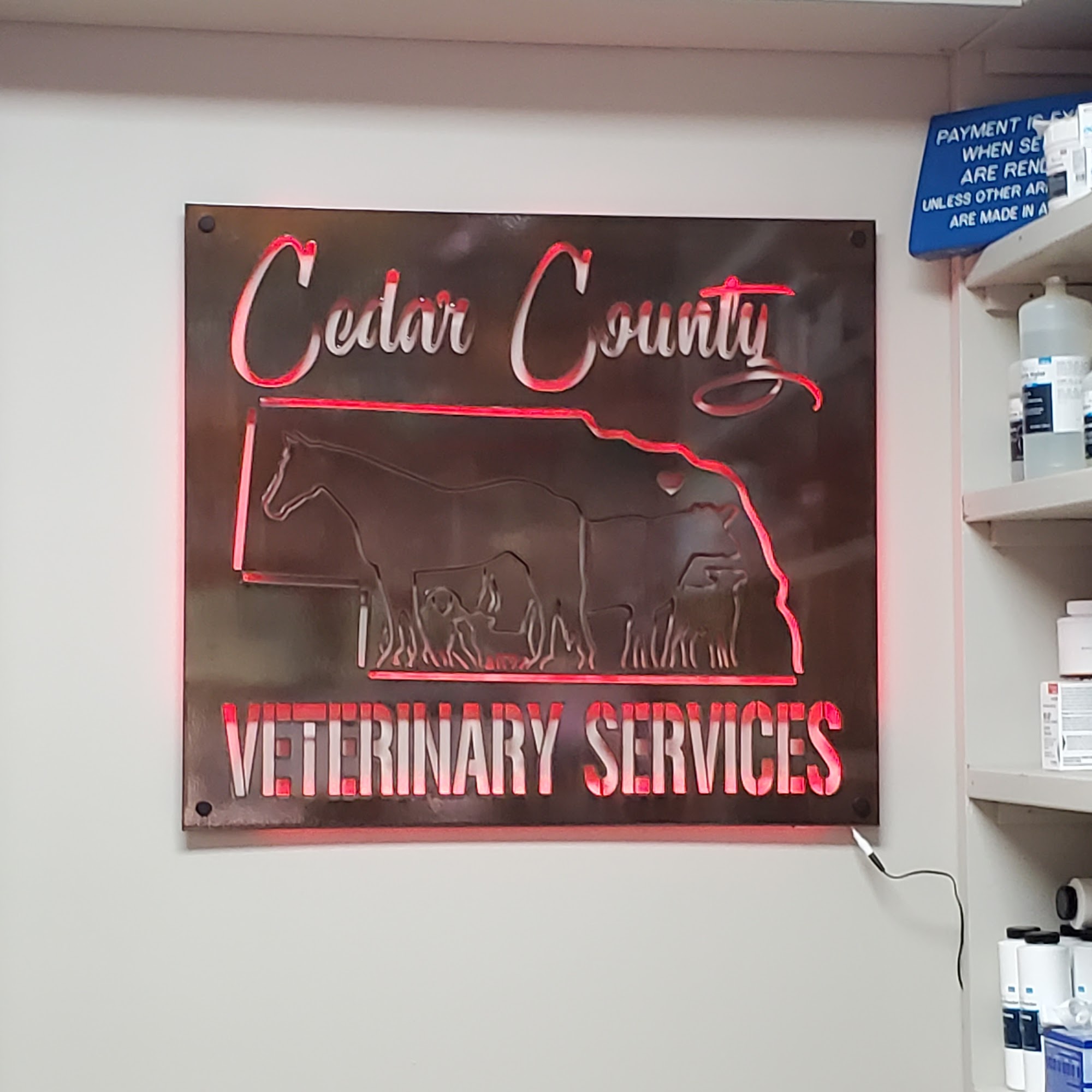 Cedar County Veterinary Services 305 S Robinson Ave, Hartington Nebraska 68739