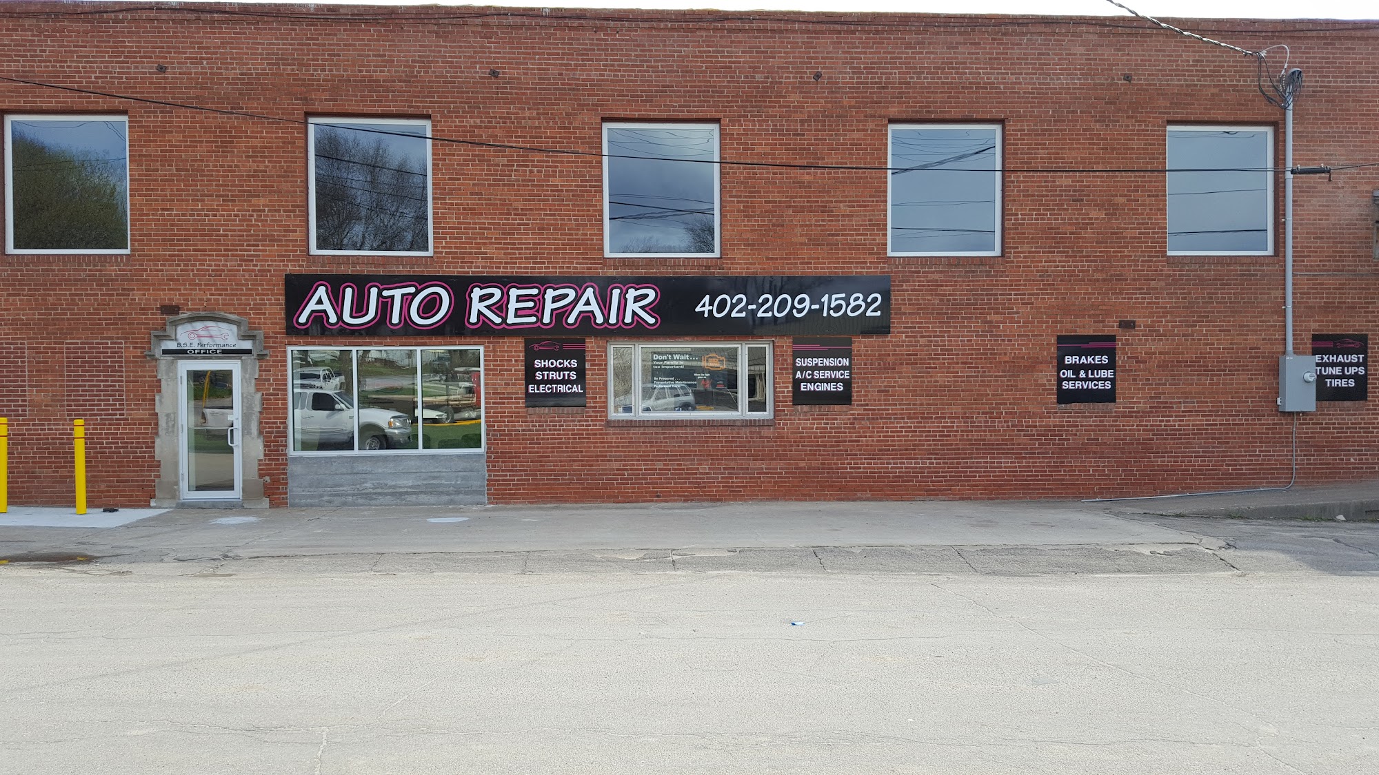 BSE Performance & Auto Repair 222 1st Corso, Nebraska City Nebraska 68410