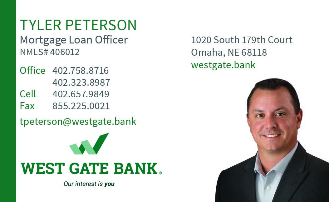 Tyler Peterson - West Gate Bank Mortgage